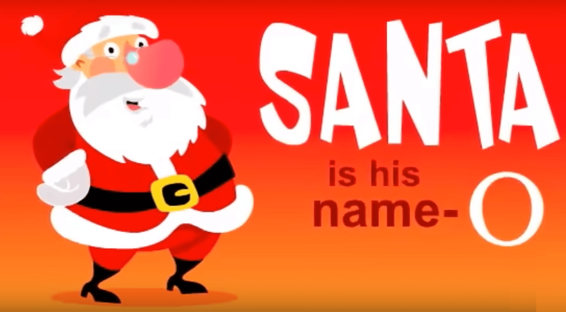 Song:  S-A-N-T-A